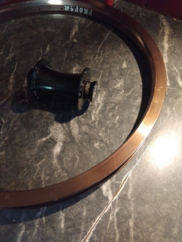 Bmx proper rim - rim, hub