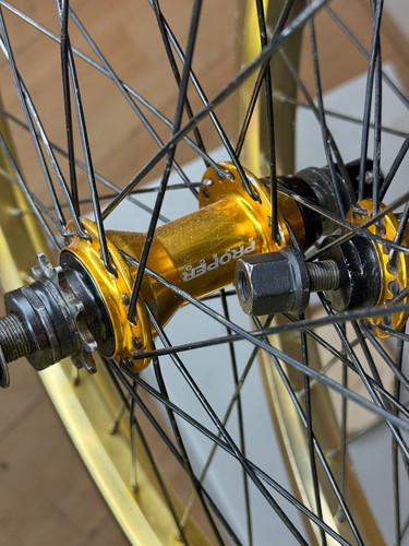 Proper bike gold bmx - bike,